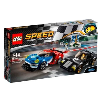Lego set Speed Champions 2016 Ford GT & 1966 Ford GT40 LE75881-3 Lego set Speed Champions 2016 Ford GT & 1966 Ford GT40 LE75881-3
